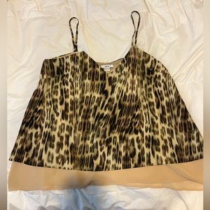 Large Bar lll animal print tank- very flowy!